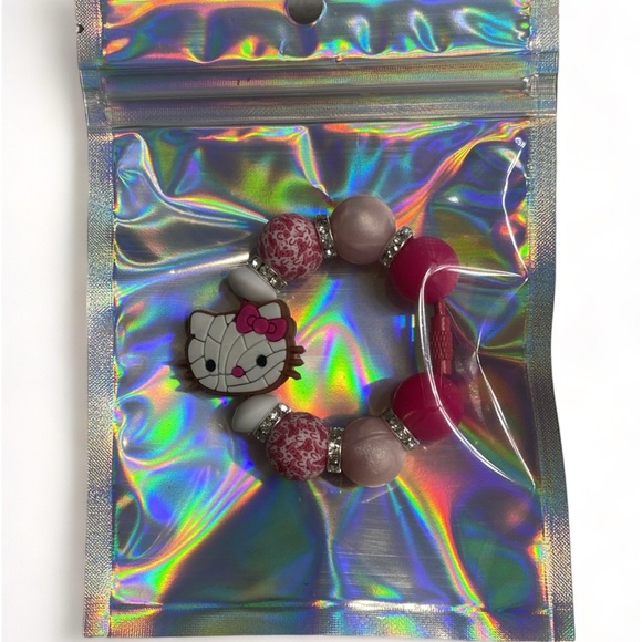 Tumbler Handle Cup Charm “Hello 🐱 Kitty” - Picture 4 of 7